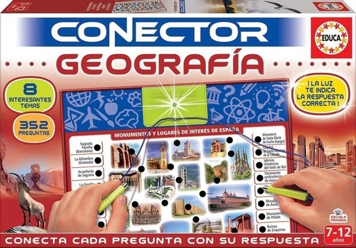 [E17204] CONECTOR® GEOGRAFíA EDUCA 17204