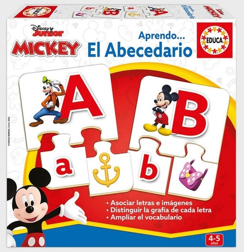 [E19328] EL ABECEDARIO MICKEY AND FRIENDS EDUCA 19328