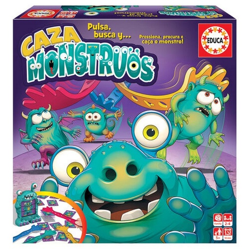 [E18861] JUEGO CAZA MONSTRUOS EDUCA 18861