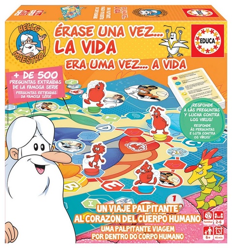 [E18510] JUEGO ERASE UNA VEZ..JUEGO DE MESA EDUCA 18510