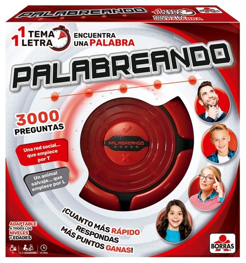 [E19444] JUEGO PALABREANDO EDUCA 19444