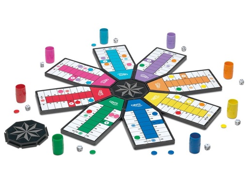 [CAY700] PARCHÍS MODULAR HASTA 8 JUGADORES JUEGOS DE MESA