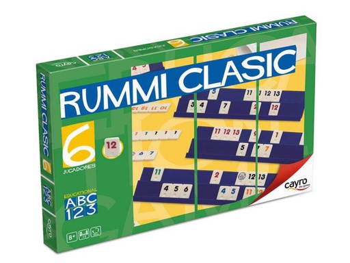 [CAY712] RUMMICLASIC 6 JUGADORES CAYRO 712 JUEGOS DE MESA