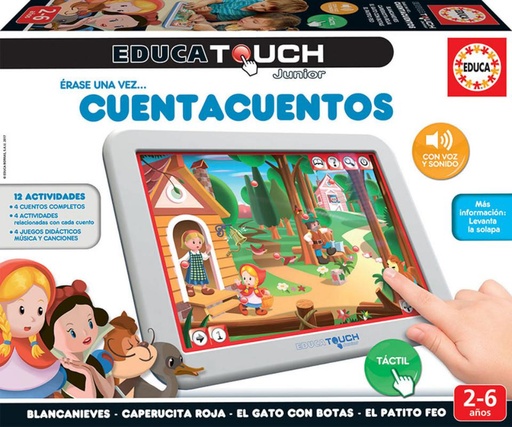 [E15746] JUEGO TOUCH JR CUENTA CUENT EDUCA 15746