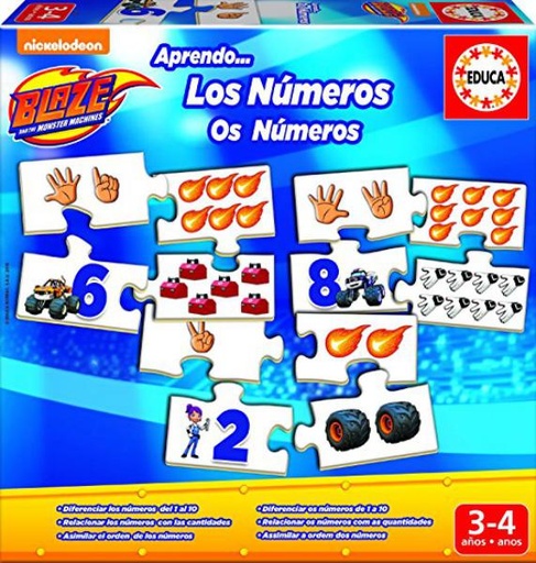 [E16992] LOS NÚMEROS BLAZE EDUCA E16992