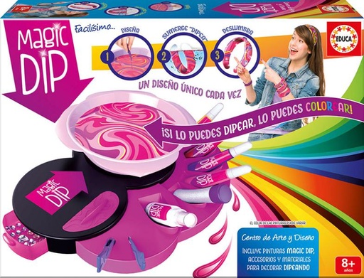[E16981] Magic Dip Centro de Arte Deluxe con accesorios EDUCA E16981