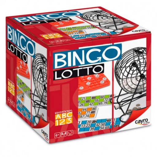 [CAY300] BINGO BOMBO JUEGOS DE MESA