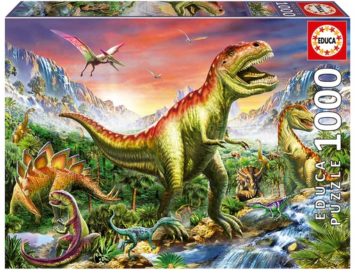 [E19560] PUZZLE 1000 BOSQUE JURÁSICO FSC(R) EDUCA 19560 BOSQUE JURÁSICO FSC(R) E
