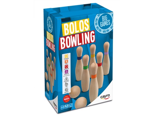 [CAY148] BOLOS MADERA CAYRO 148