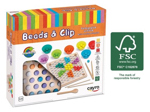 [CAY8178] BEAD & CLIP CAYRO 8178
